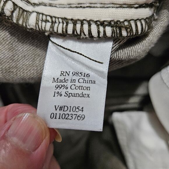 Coldwater Creek Jeans Womens Green Denim Plus Size 16 High Rise Ankle Casual - Picture 5 of 12